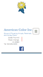 Mobile Screenshot of americancolorinc.com